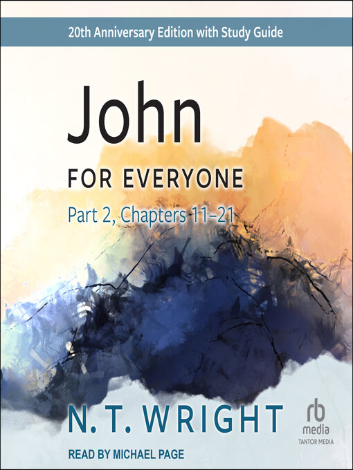 Title details for John for Everyone, Part 2 by N. T. Wright - Available